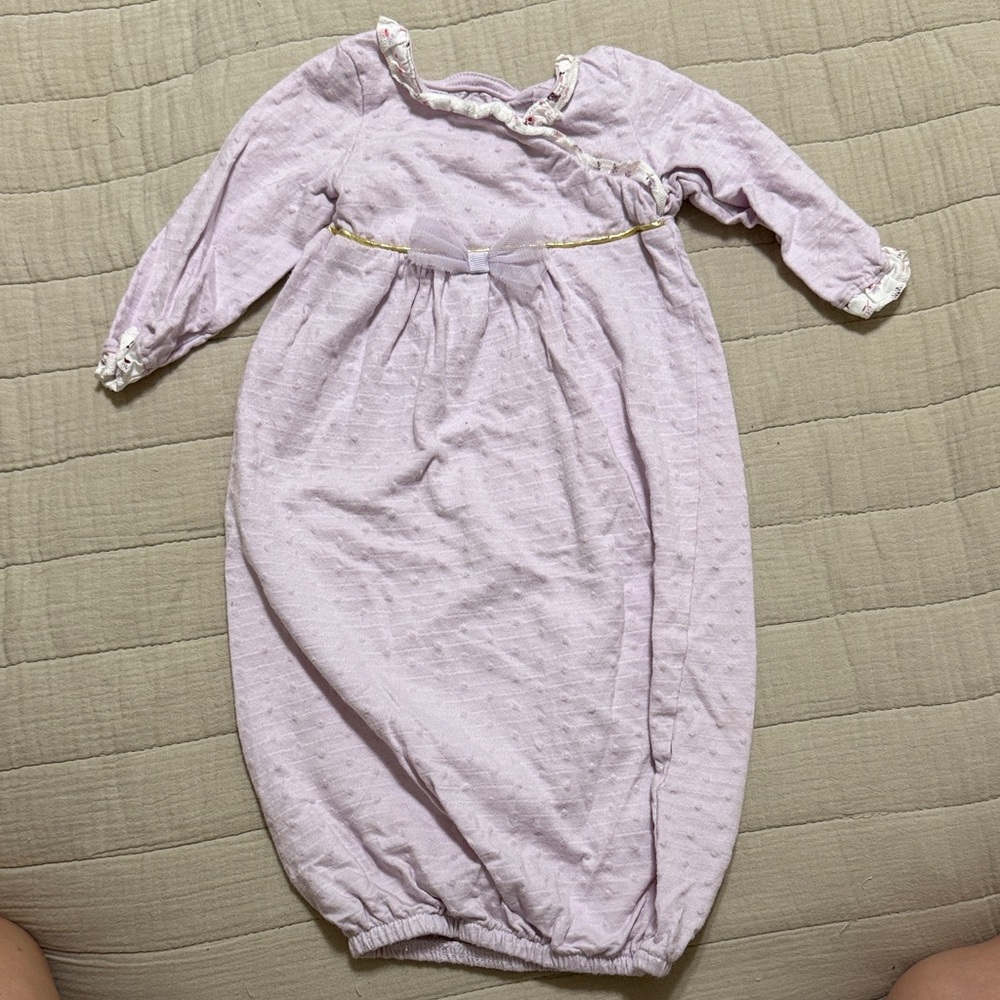 Cozy Lilac Kids Nightgown
